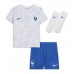 Francja Antoine Griezmann #7 Koszulka Wyjazdowych Dziecięca MŚ 2022 Krótki Rękaw (+ Krótkie spodenki)